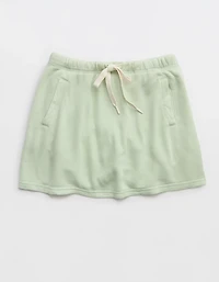 OFFLINE By Aerie Keep It 100 Terry Mini Skirt