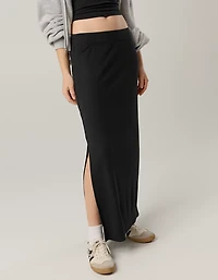 OFFLINE By Aerie Thumbs Up Heavyweight Maxi Skirt