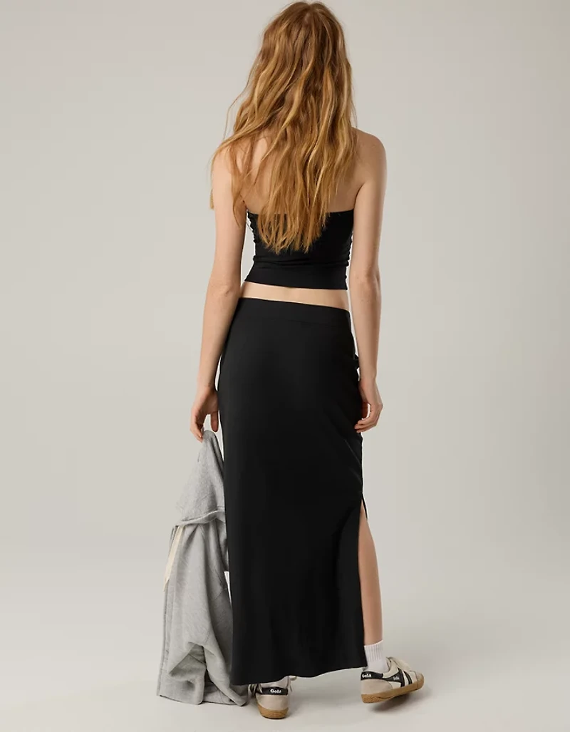 OFFLINE By Aerie Thumbs Up Heavyweight Maxi Skirt