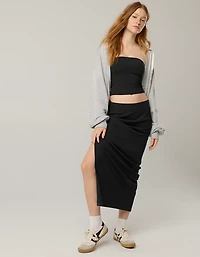 OFFLINE By Aerie Thumbs Up Heavyweight Maxi Skirt