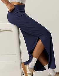 OFFLINE By Aerie Thumbs Up Heavyweight Maxi Skirt