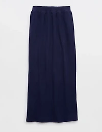 OFFLINE By Aerie Coffee Run Maxi Skirt