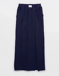 OFFLINE By Aerie Coffee Run Maxi Skirt