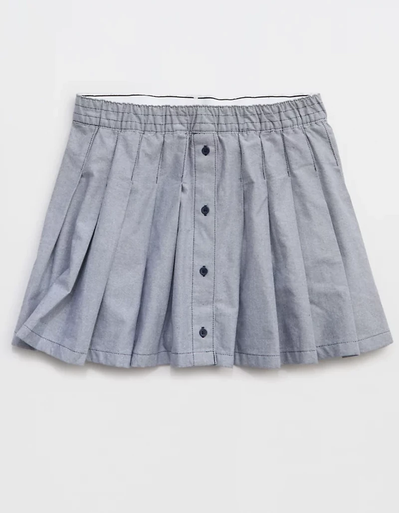 OFFLINE By Aerie Oxford Mini Skirt