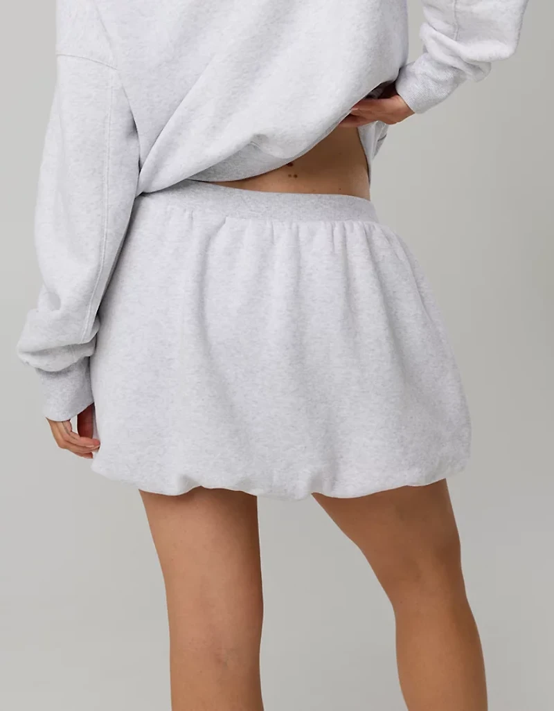 OFFLINE By Aerie Cloud Fleece Bubble Skort