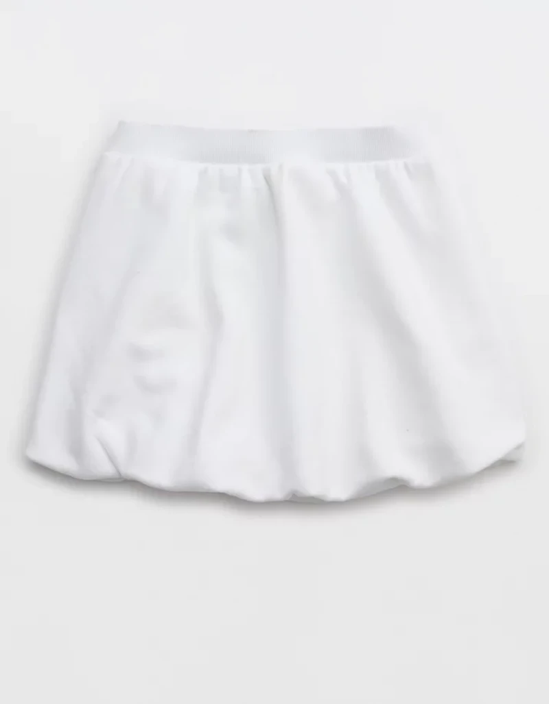 OFFLINE By Aerie Cloud Fleece Bubble Skort