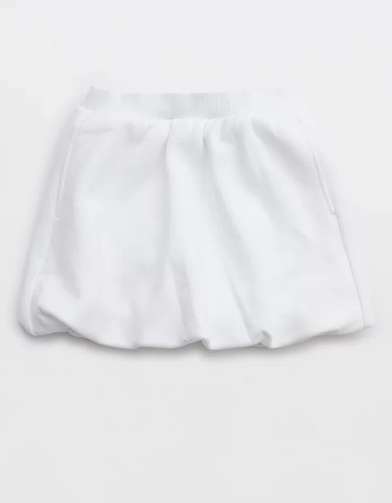 OFFLINE By Aerie Cloud Fleece Bubble Skort