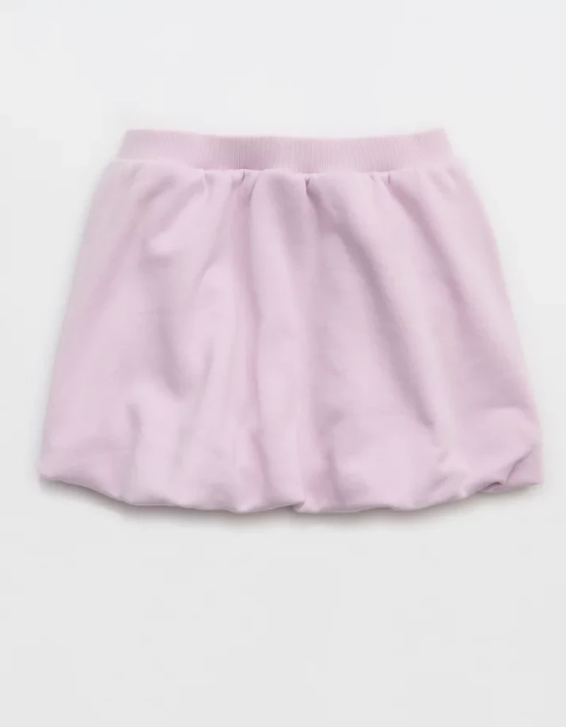 OFFLINE By Aerie Cloud Fleece Bubble Skort