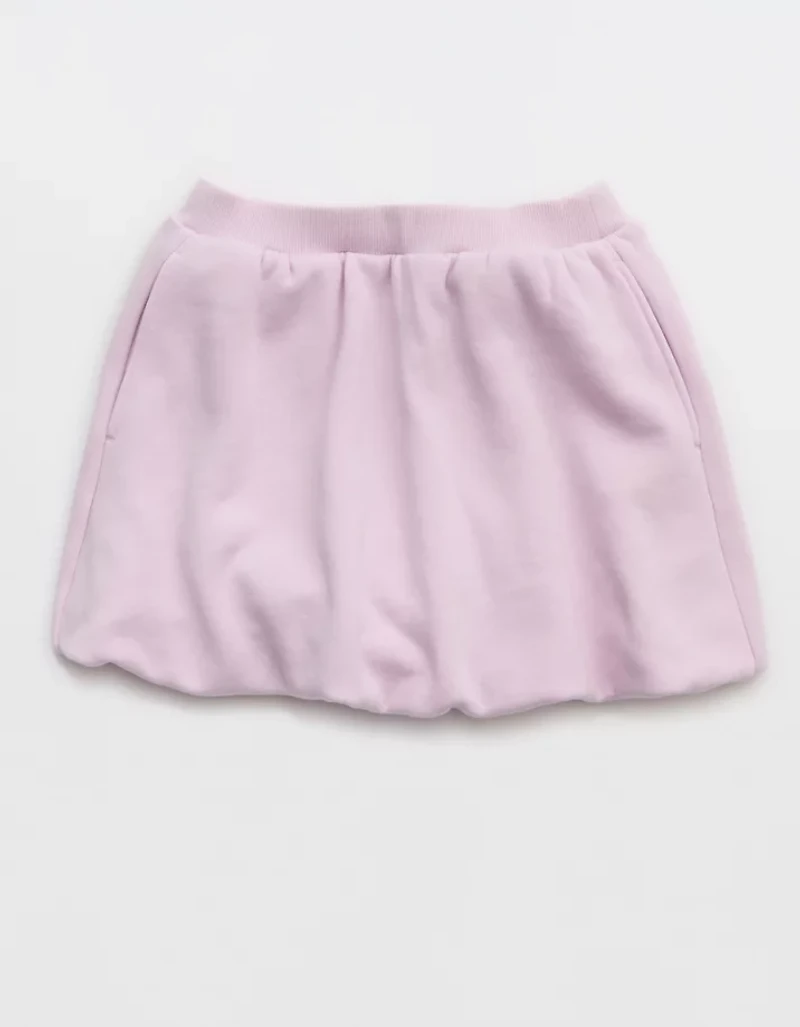 OFFLINE By Aerie Cloud Fleece Bubble Skort