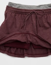 OFFLINE By Aerie Weekend Away Layered Waistband Skirt