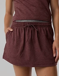 OFFLINE By Aerie Weekend Away Layered Waistband Skirt