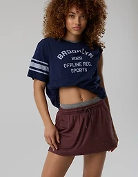 OFFLINE By Aerie Weekend Away Layered Waistband Skirt