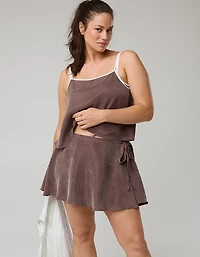 OFFLINE By Aerie You're So Smooth Wrap Skirt