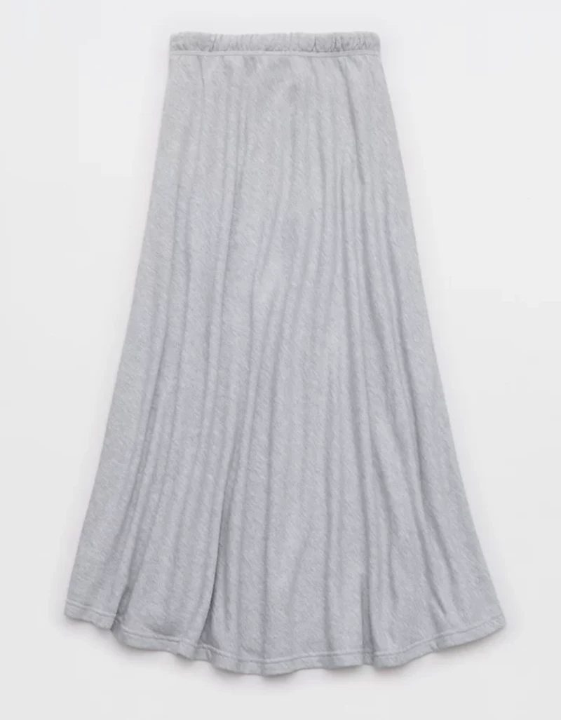 OFFLINE By Aerie Keep It 100 Terry Maxi Skirt