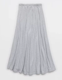 OFFLINE By Aerie Keep It 100 Terry Maxi Skirt
