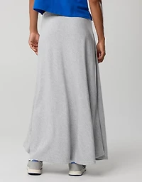 OFFLINE By Aerie Keep It 100 Terry Maxi Skirt