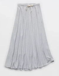 OFFLINE By Aerie Keep It 100 Terry Maxi Skirt