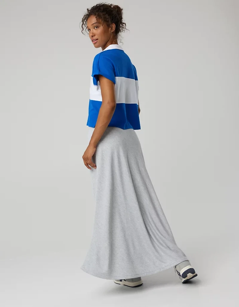 OFFLINE By Aerie Keep It 100 Terry Maxi Skirt