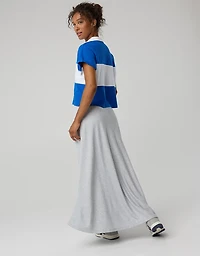 OFFLINE By Aerie Keep It 100 Terry Maxi Skirt