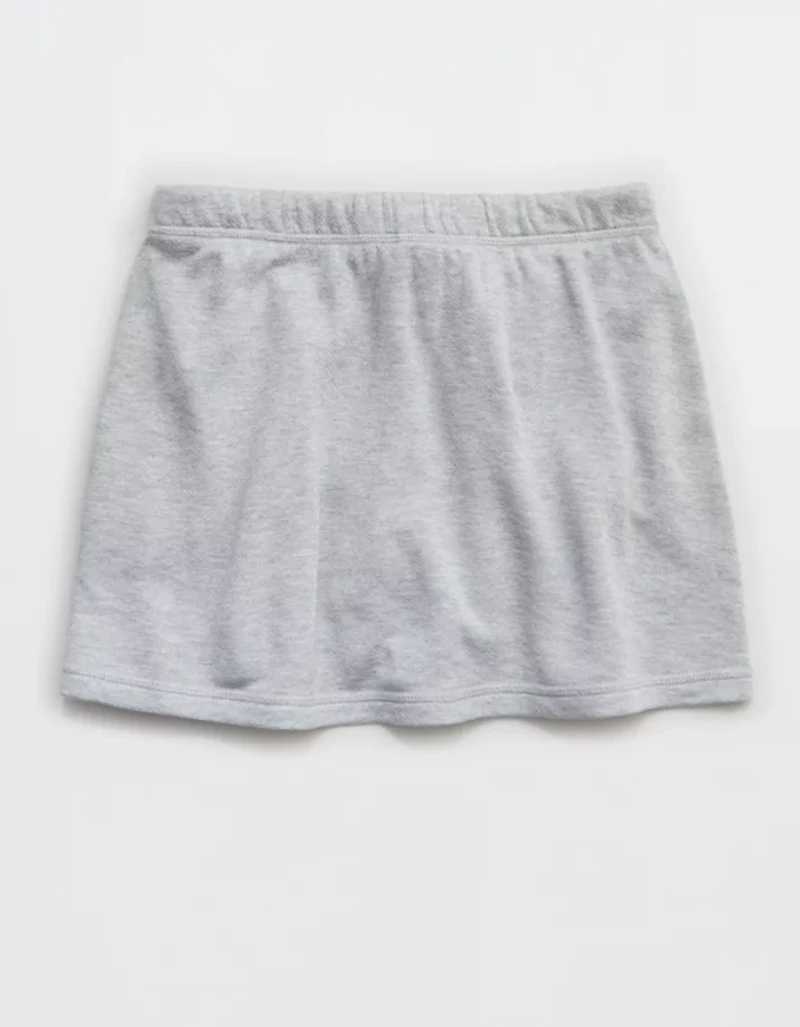 OFFLINE By Aerie Keep It 100 Terry Mini Skirt