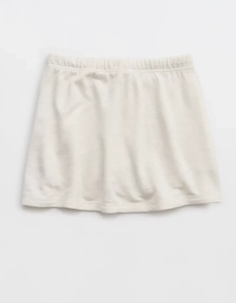 OFFLINE By Aerie Keep It 100 Terry Mini Skirt