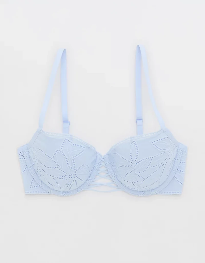 Show Off Eyelet Balconette Bra