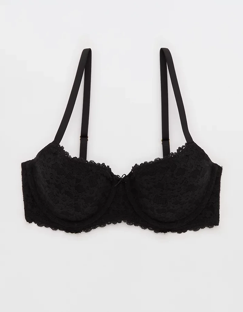 Show Off Vintage Lace Lightly Lined Balconette Bra