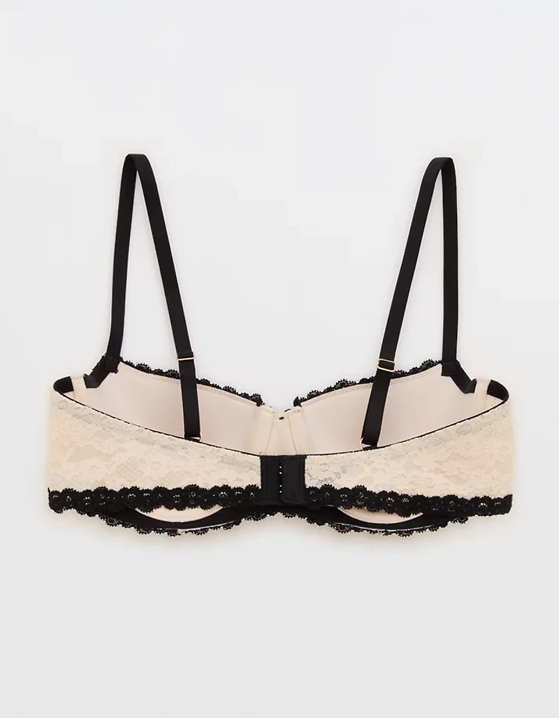 Show Off Vintage Lace Lightly Lined Balconette Bra