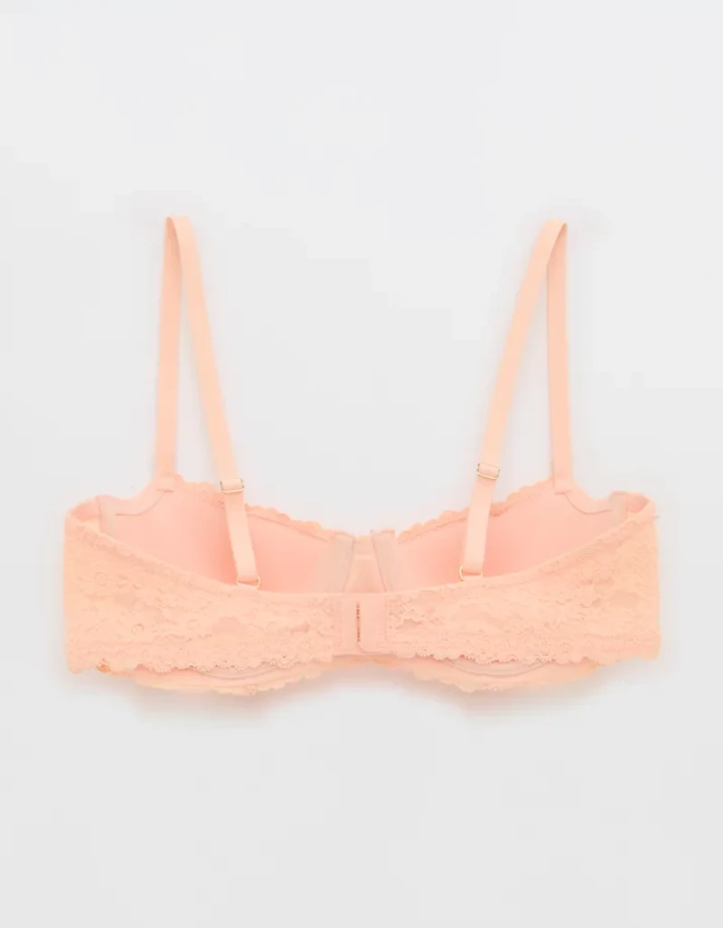Show Off Vintage Lace Lightly Lined Balconette Bra