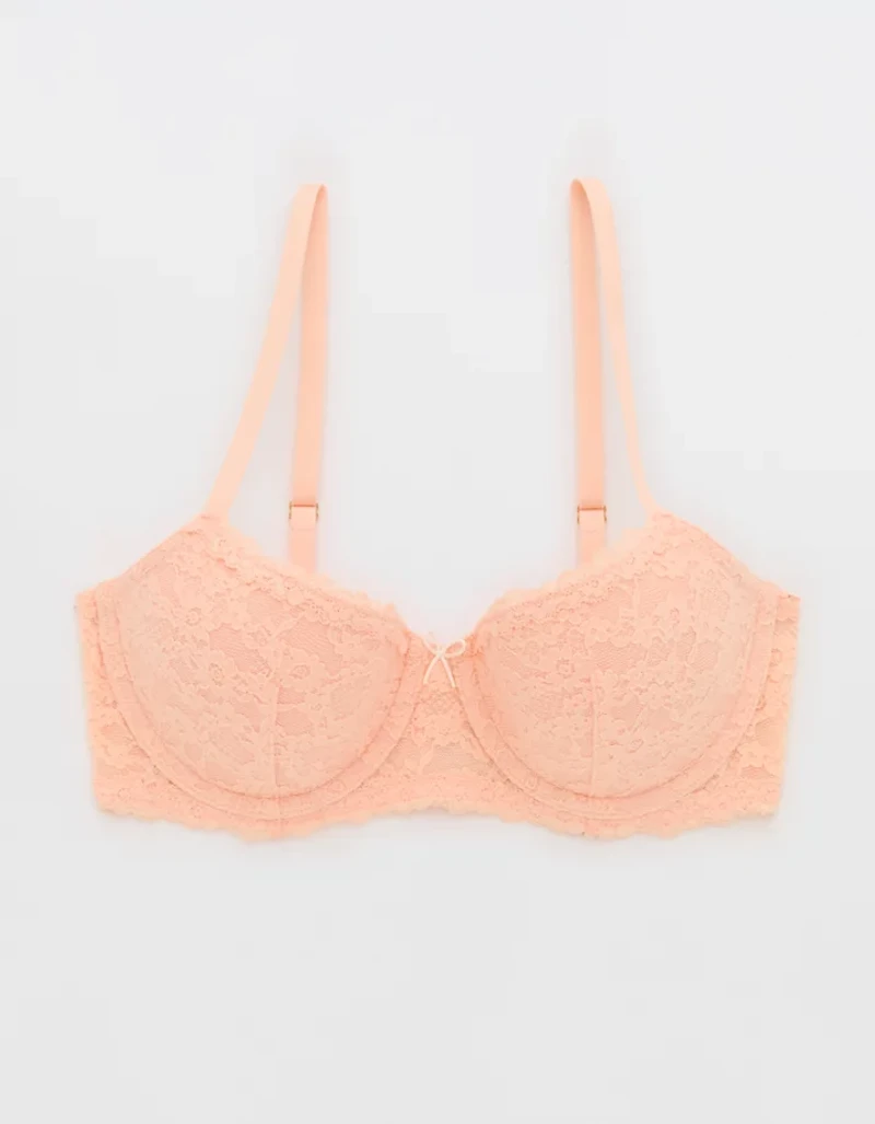 Show Off Vintage Lace Lightly Lined Balconette Bra