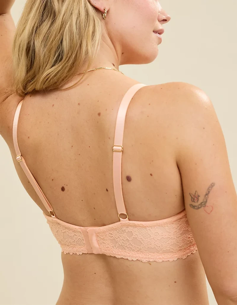Show Off Vintage Lace Lightly Lined Balconette Bra
