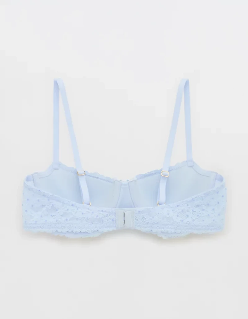 Show Off Vintage Lace Lightly Lined Balconette Bra