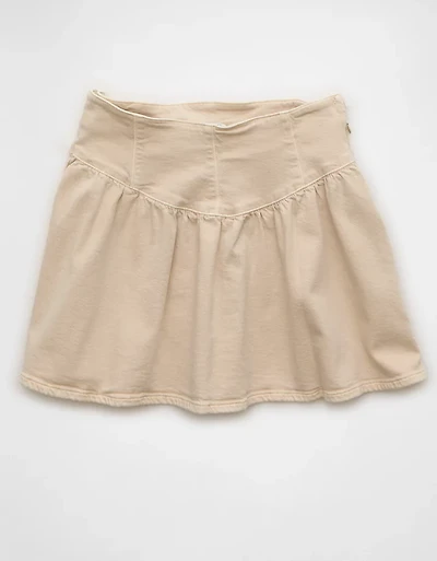 Jupe-short à taille haute extensible AE