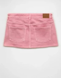 Minijupe-short parfaite à taille très basse extensible AE
