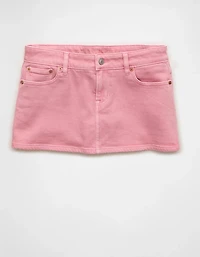 Minijupe-short parfaite à taille très basse extensible AE