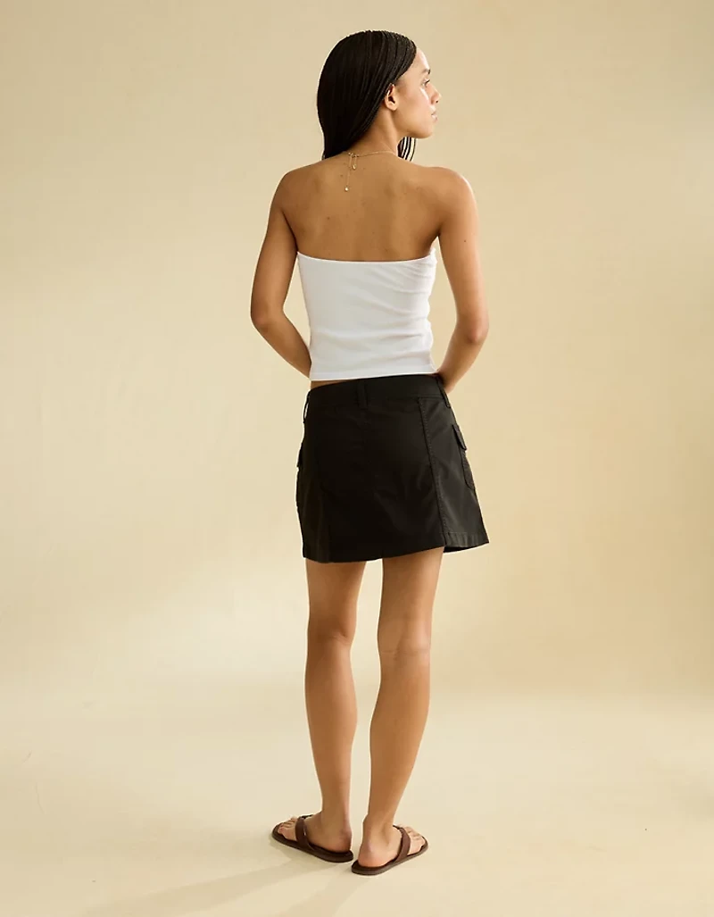 AE Low-Rise A-Line Mini Skirt