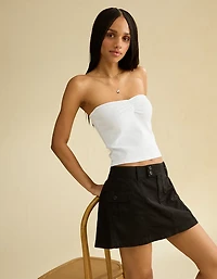 AE Low-Rise A-Line Mini Skirt
