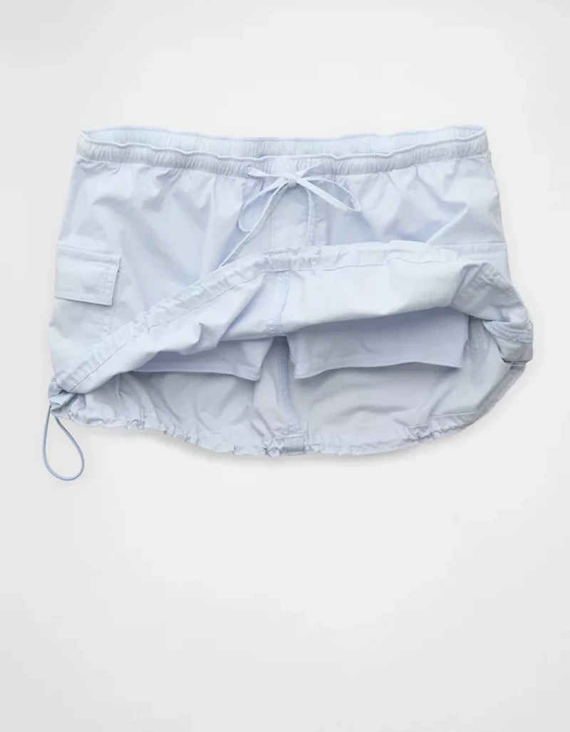 AE Super Low-Rise Cargo Parachute Micro Mini Skort