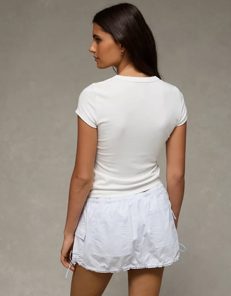 AE Super Low-Rise Cargo Parachute Micro Mini Skort