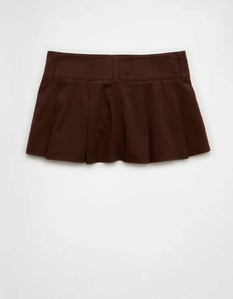 AE Stretch Super Low-Rise Perfect Pleated Micro Skort