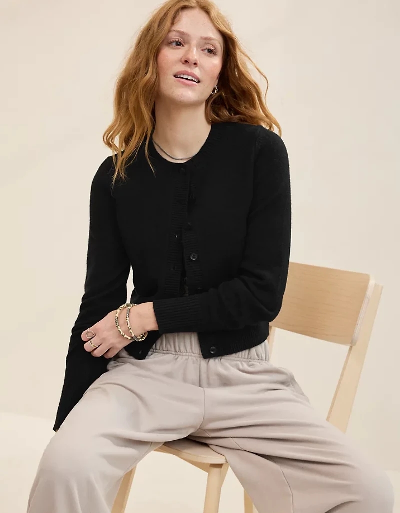 Aerie Softest Classic Cardigan