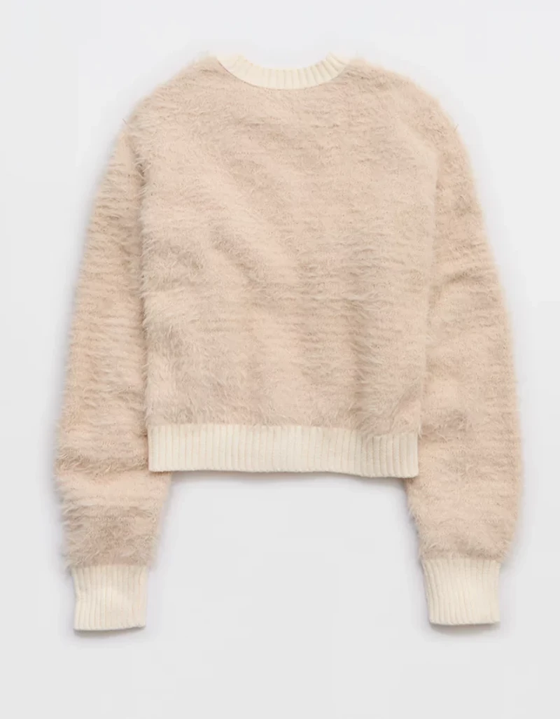Aerie Fuzzy Cardigan