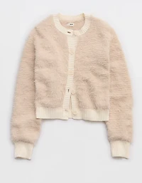Aerie Fuzzy Cardigan