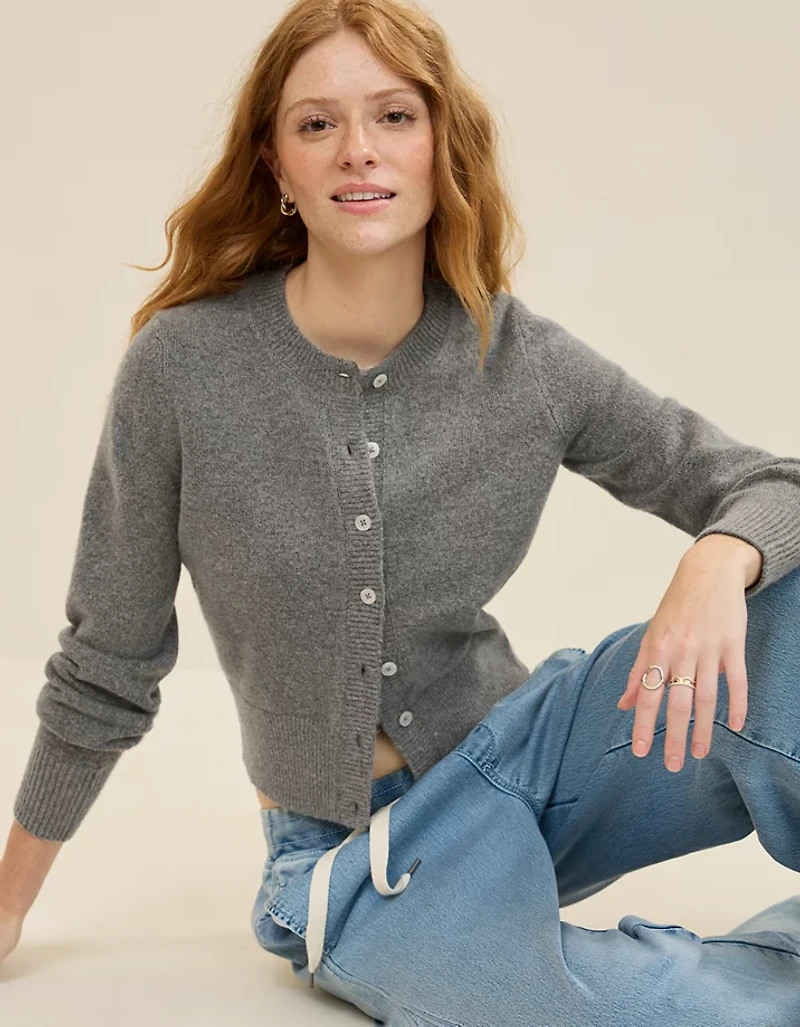 Aerie Softest Classic Cardigan