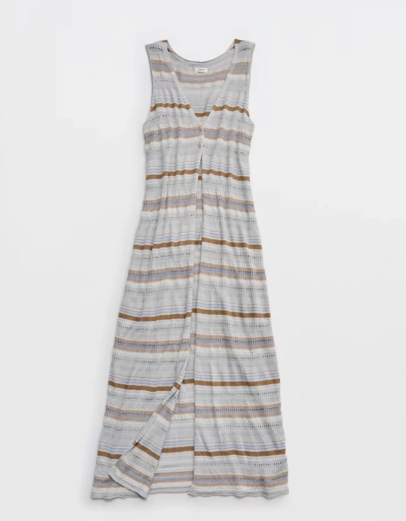 Aerie Shimmer Duster Sweater
