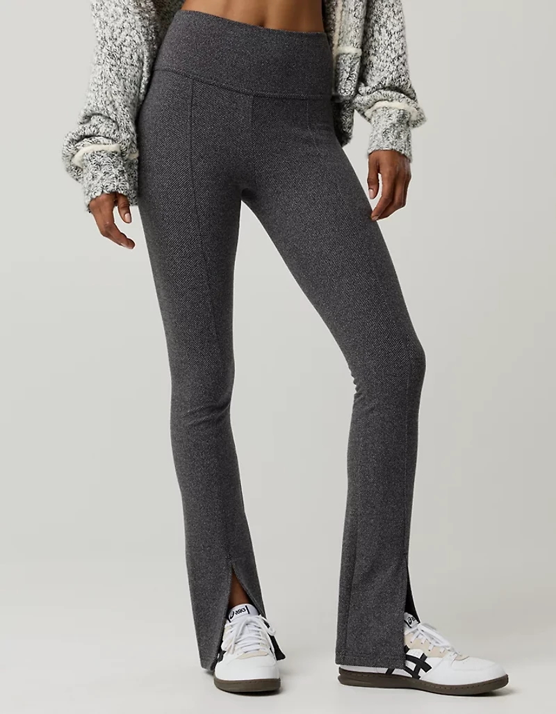 OFFLINE By Aerie Jacquard Twill Mini Flare Legging