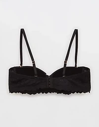 Show Off Rosey Lace Strapless Push Up Bra