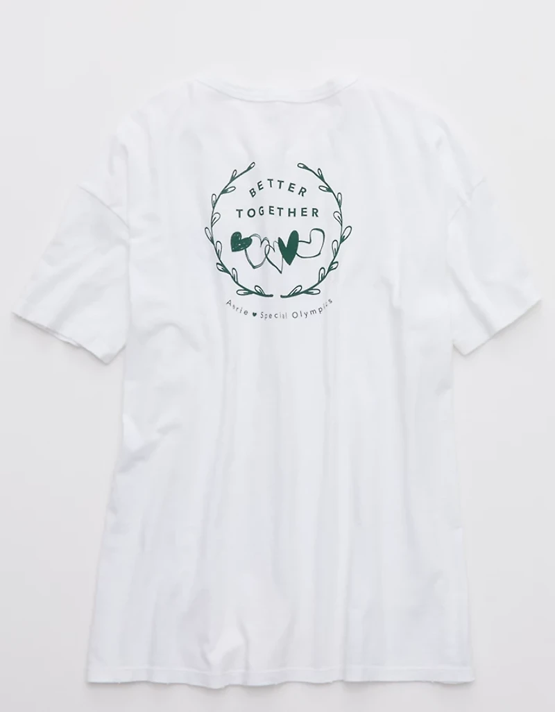 T-shirt Olympiques spéciaux x Aerie