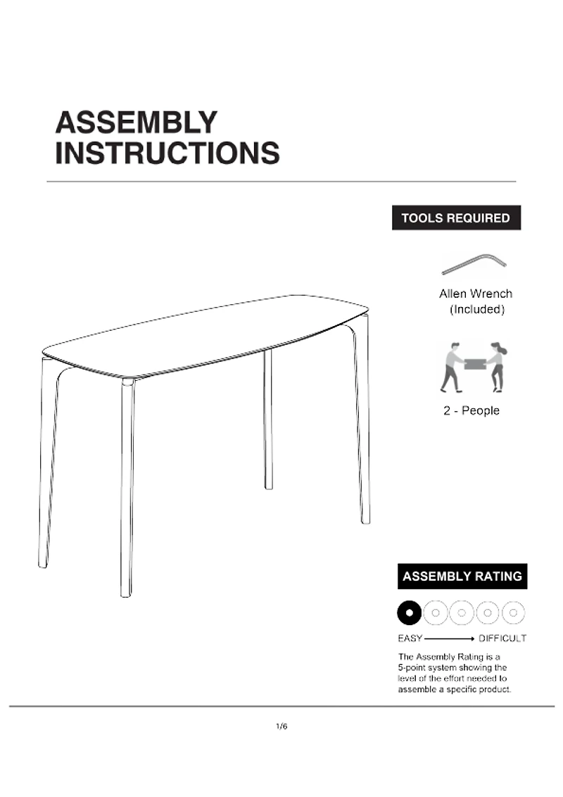 Walnut Wood Penny Counter Height Table