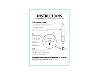 LED Flocked Tree Taper Candles, Set of 2